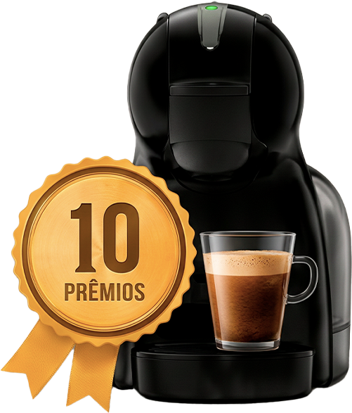 Cafeteira Dolce Gusto - 10 prêmios